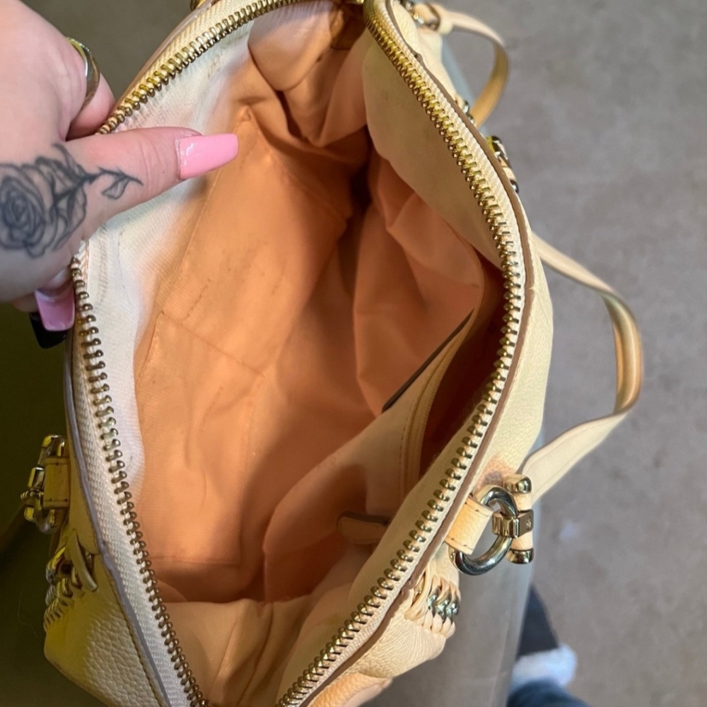 Coach Whiplash Leather Prairie Satchel Apricot - Picture 3 of 7
